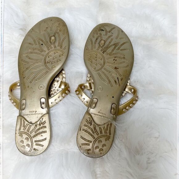 Jack rogers gold sandals - Picture 2 of 5